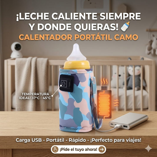 Calentador de Teteros USB Portátil Mv Marcas con Control de Temperatura
